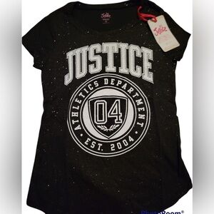 Girls size m justice shirt